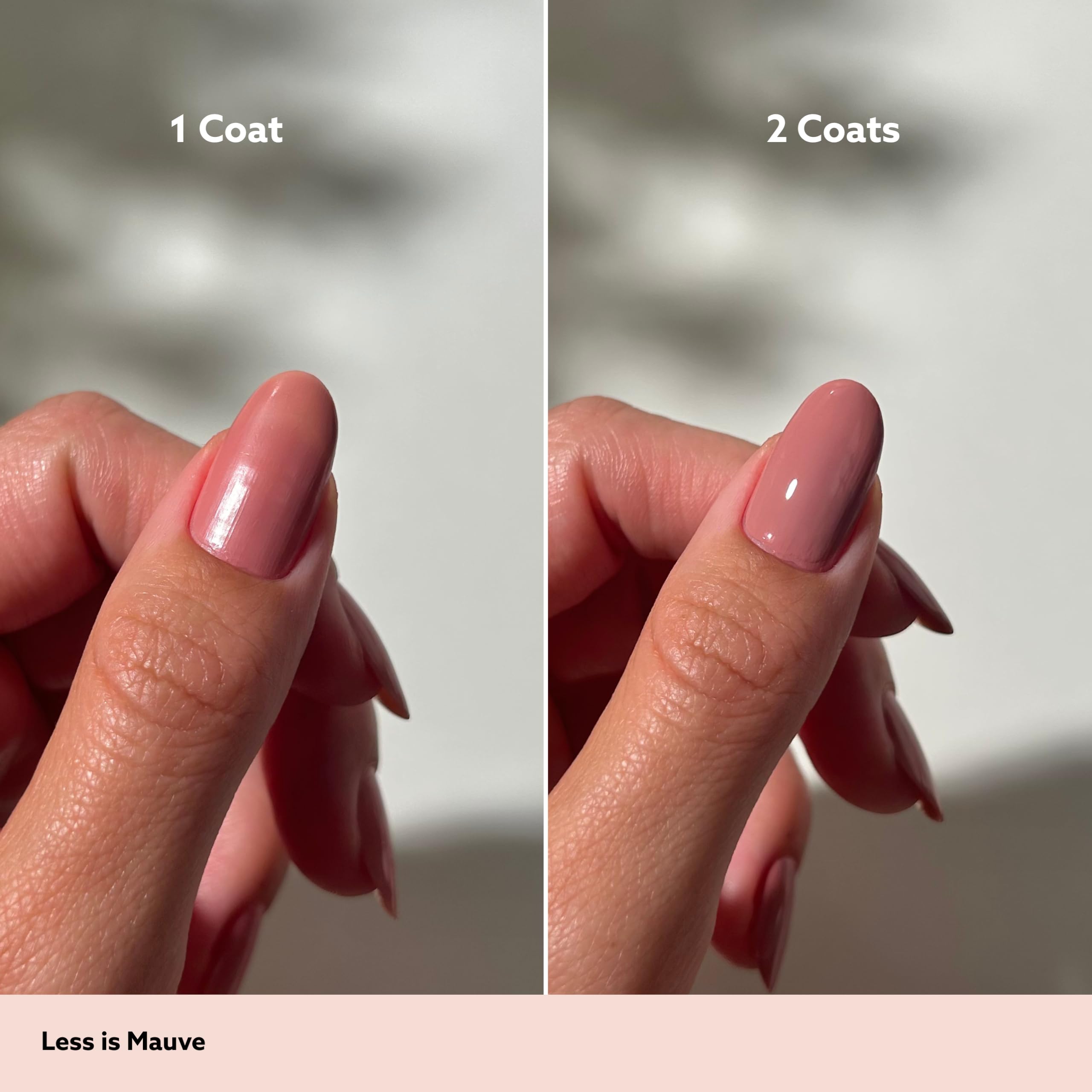 Dazzle Dry Top Coat swatch highlighting glossy, protective finish