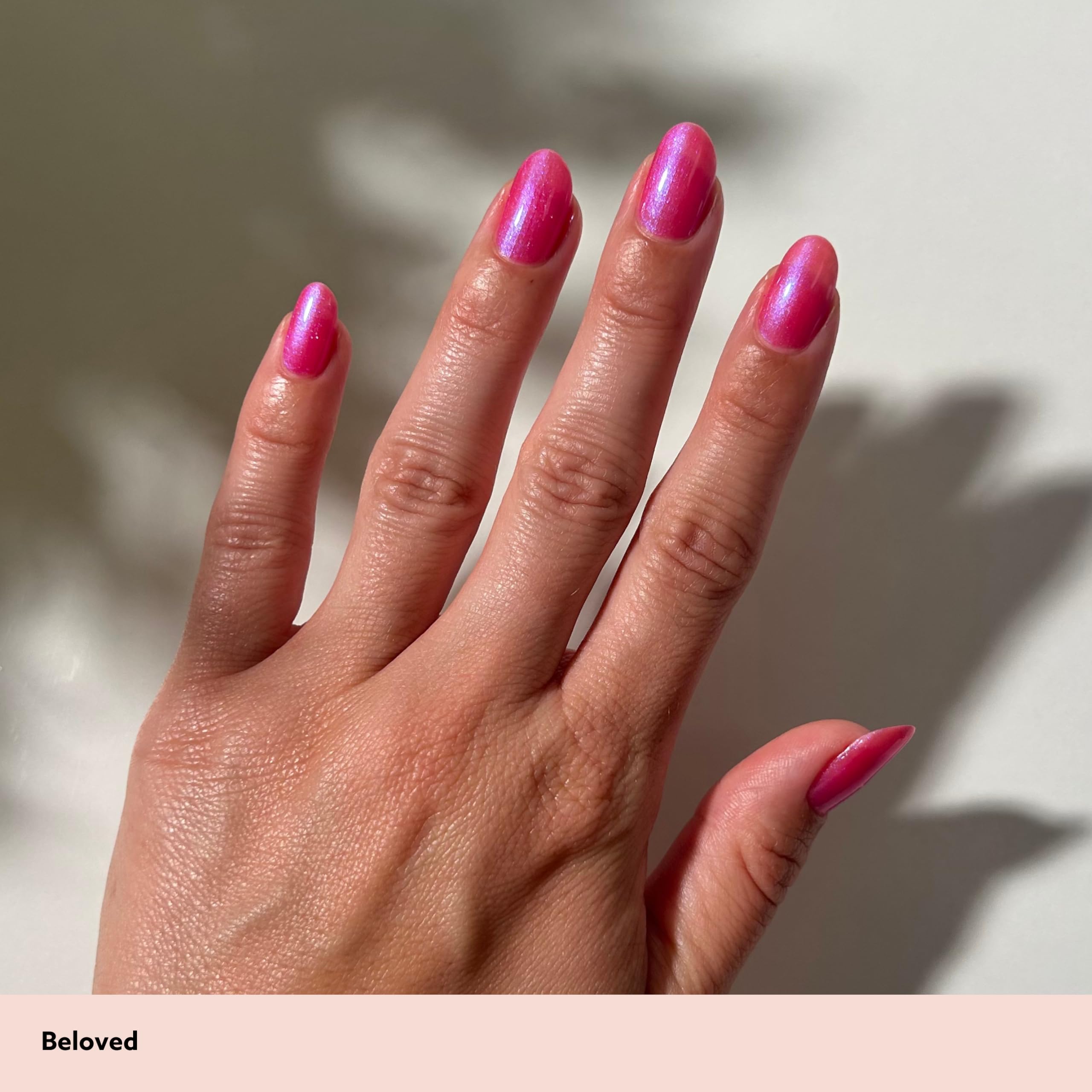 Dazzle Dry top coat closeup revealing smooth quick-dry texture