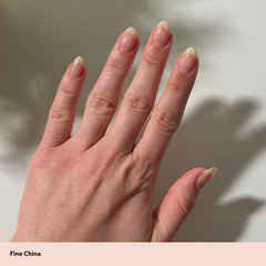 Dazzle Dry Top Coat brush with glossy texture demonstrating fast dry shine