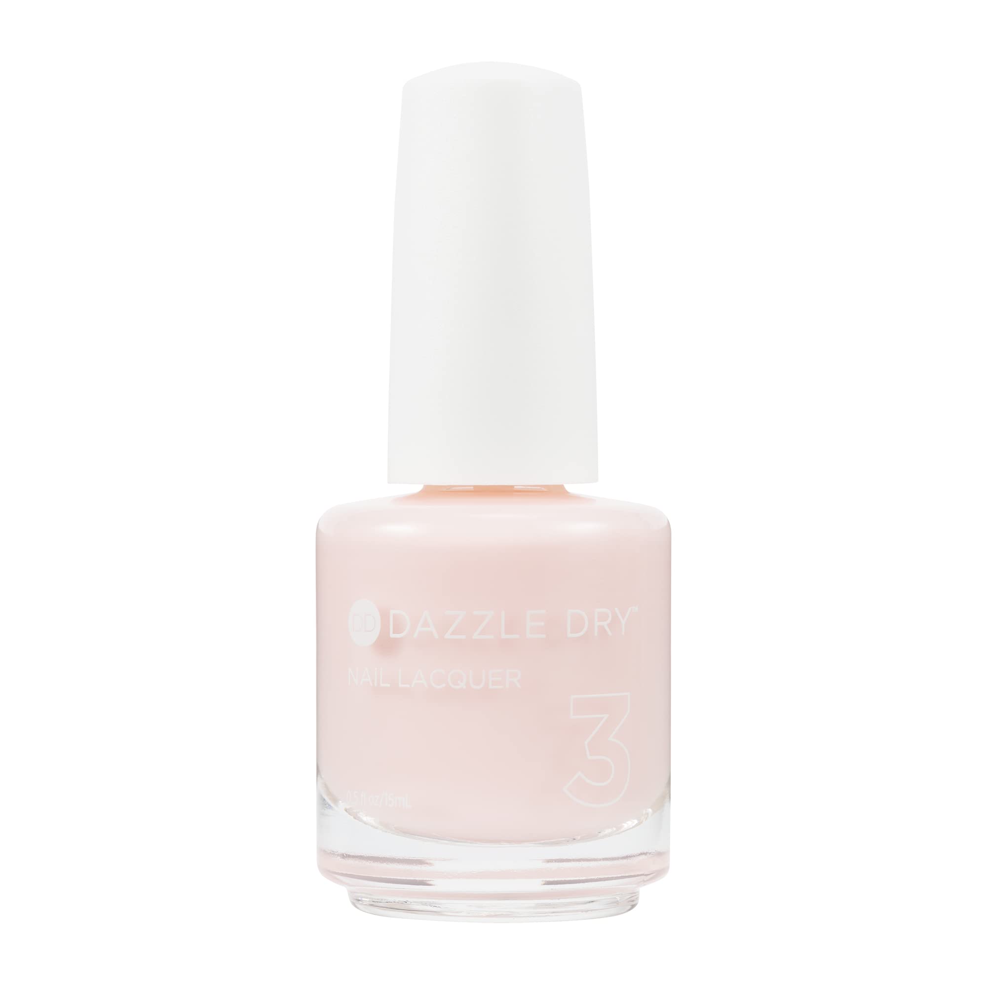 Dazzle Dry bottle front view showing Truth pink shade and quick-dry benefit