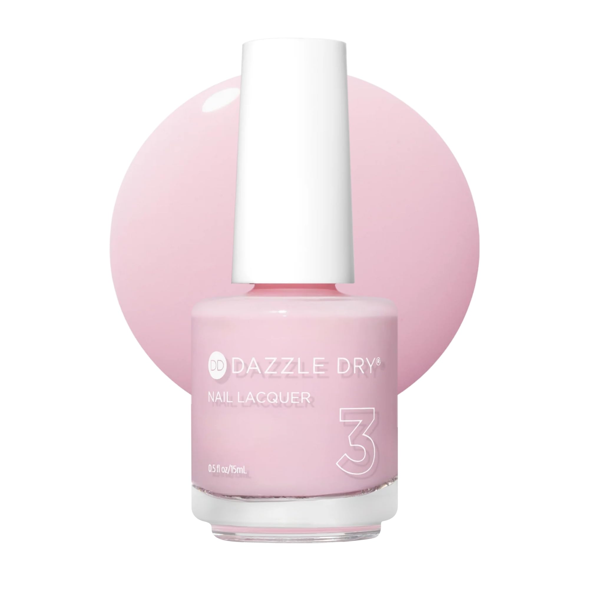 Dazzle Dry Yoga Mama front bottle showing label and pink shade benefit fast identification