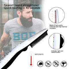 DDONG styling comb held in hand showing compact size for easy travel and handling