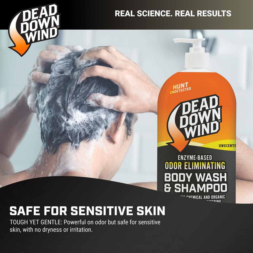 DEAD DOWN WIND texture and foam of soap demonstrating mild lather