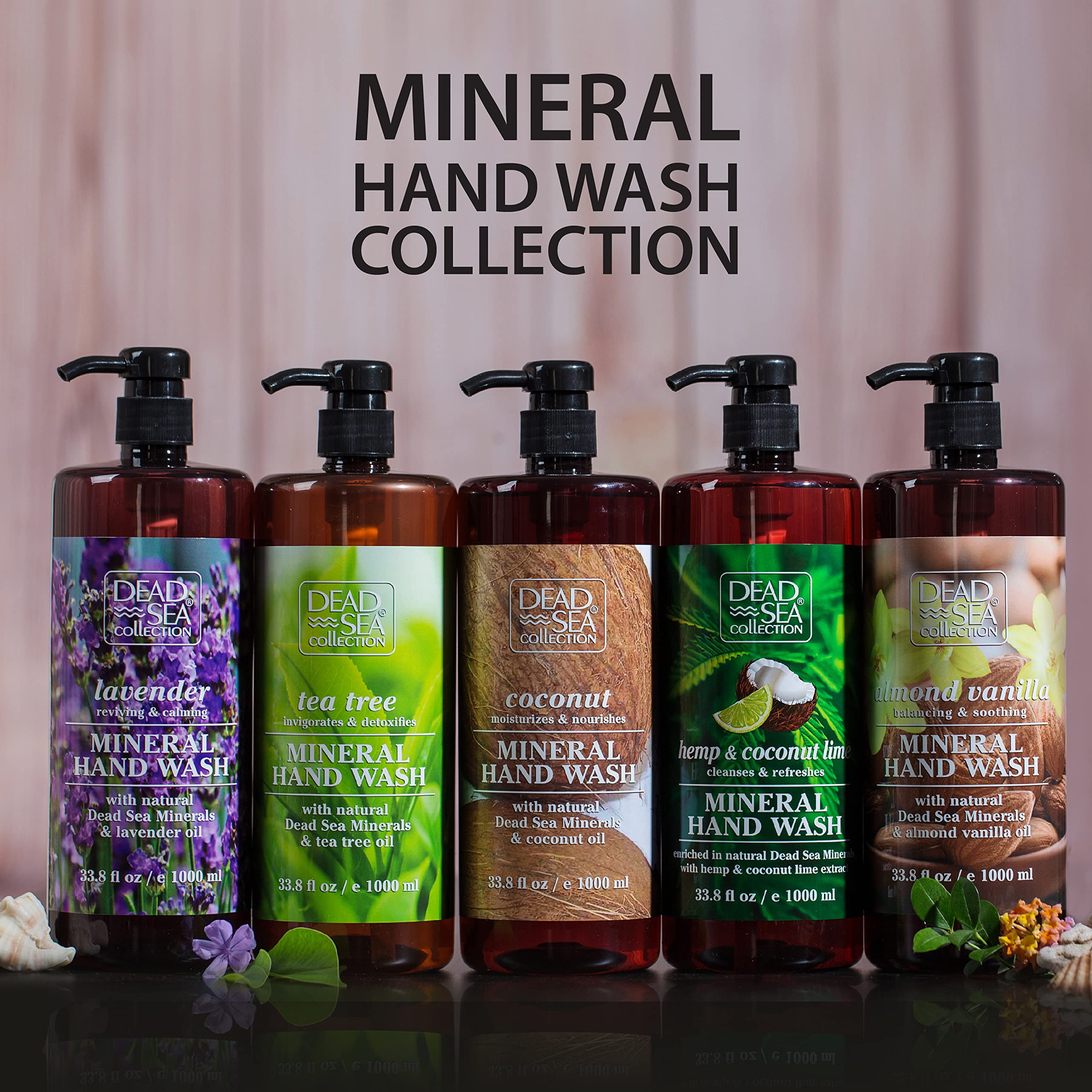 Dead Sea Collection size comparison beside a hand for scale and quantity benefit