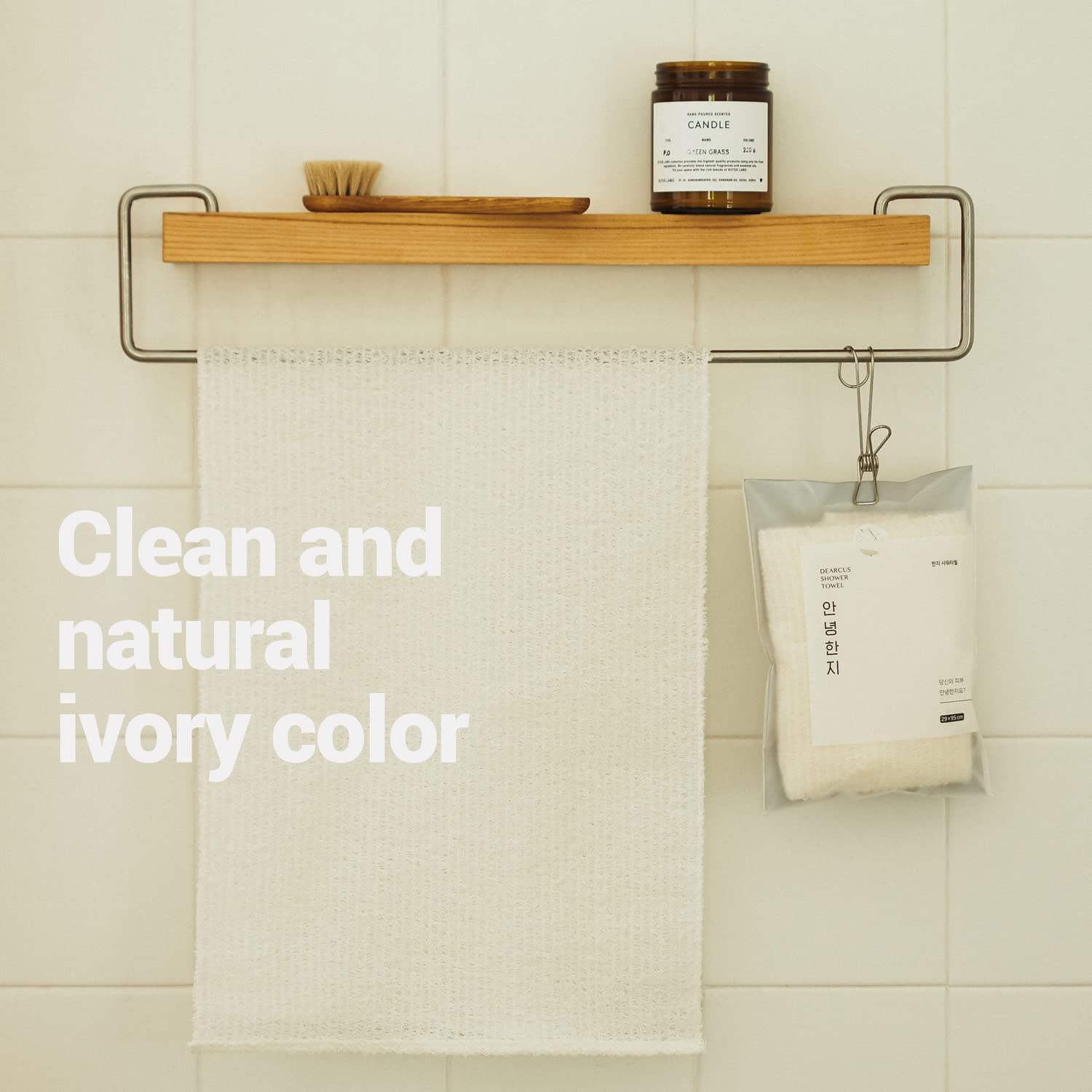 DEARCUS two-pack packed in toiletry bag ideal for travel and gym rotation