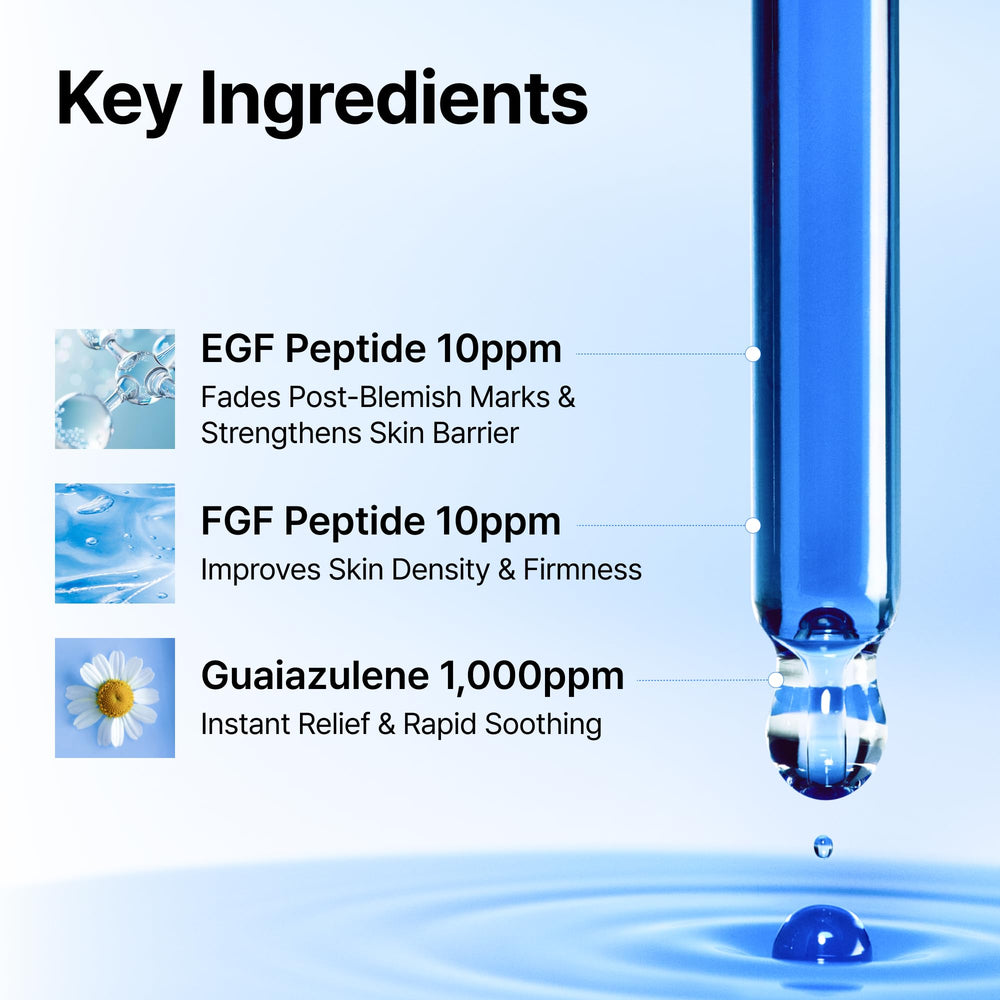 DearKlairs application on hand demonstrating quick absorbency benefit