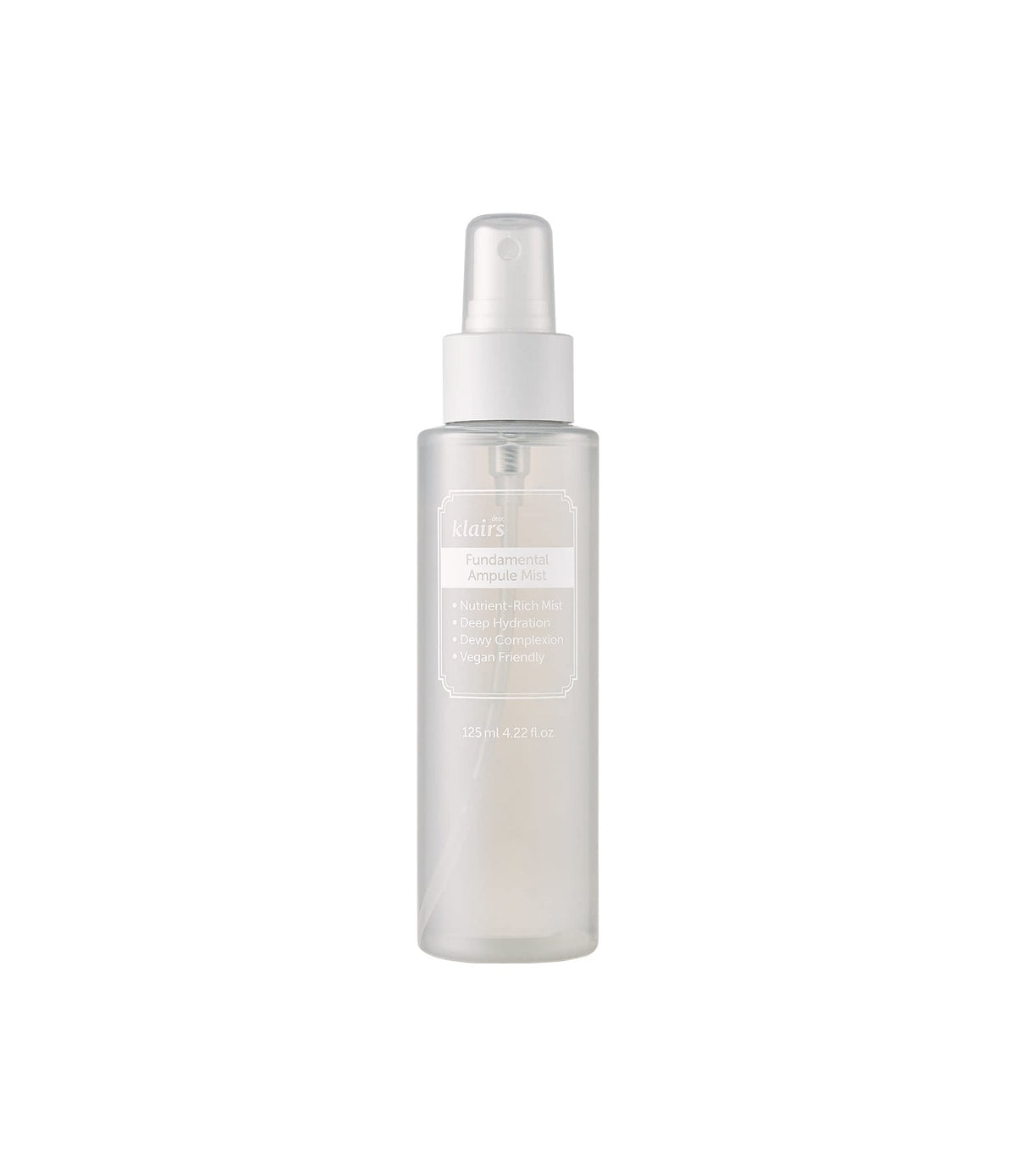 DearKlairs front bottle showing label and size for clear product identification and benefit