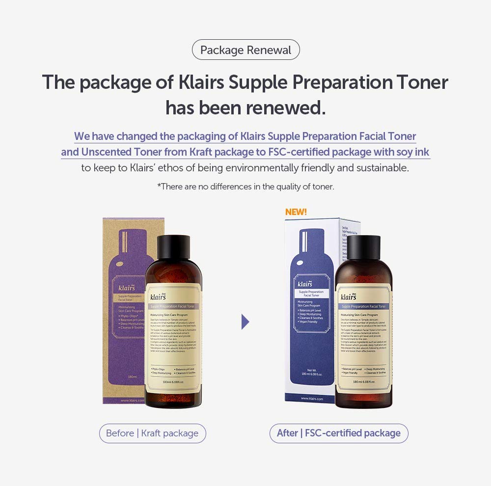 DearKlairs ingredients label highlighting key hydrating actives for visible plumpness