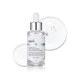 DearKlairs front bottle showing compact serum packaging and gentle formulation