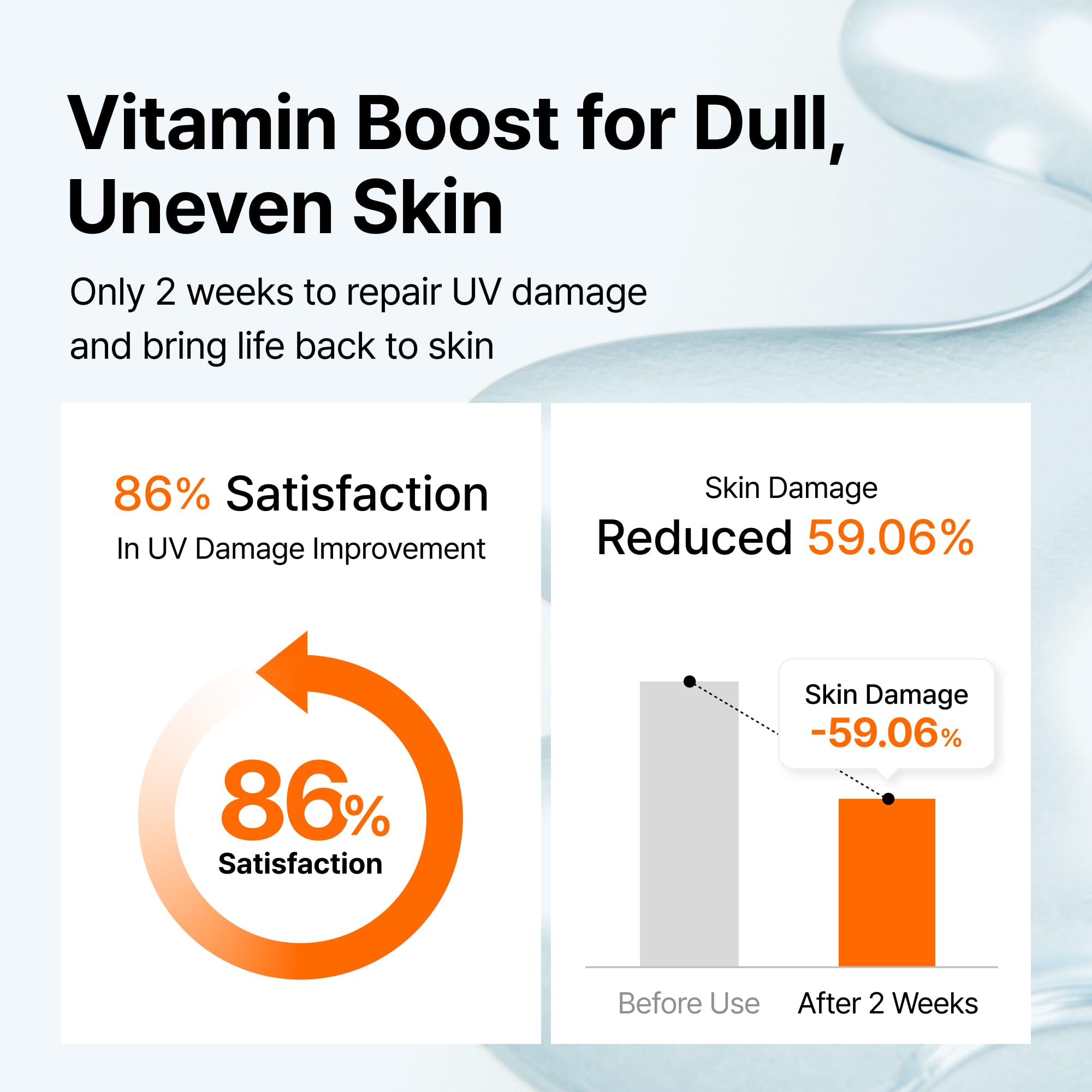 DearKlairs serum on hand for scale to show one-drop coverage benefit