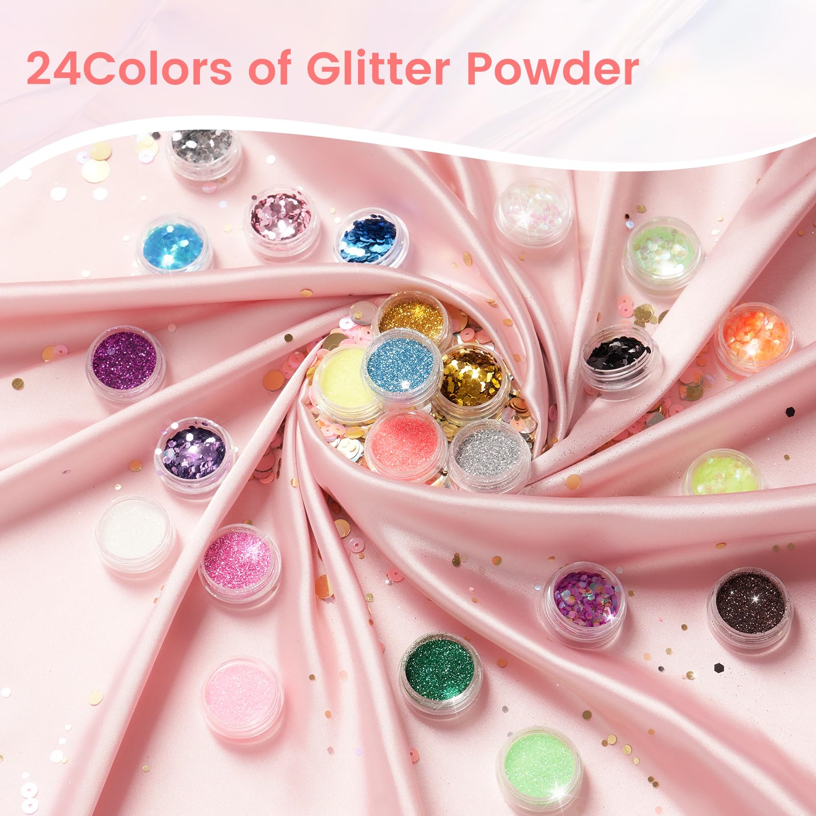 Deciniee acrylic liquids and powders for core nail techniques