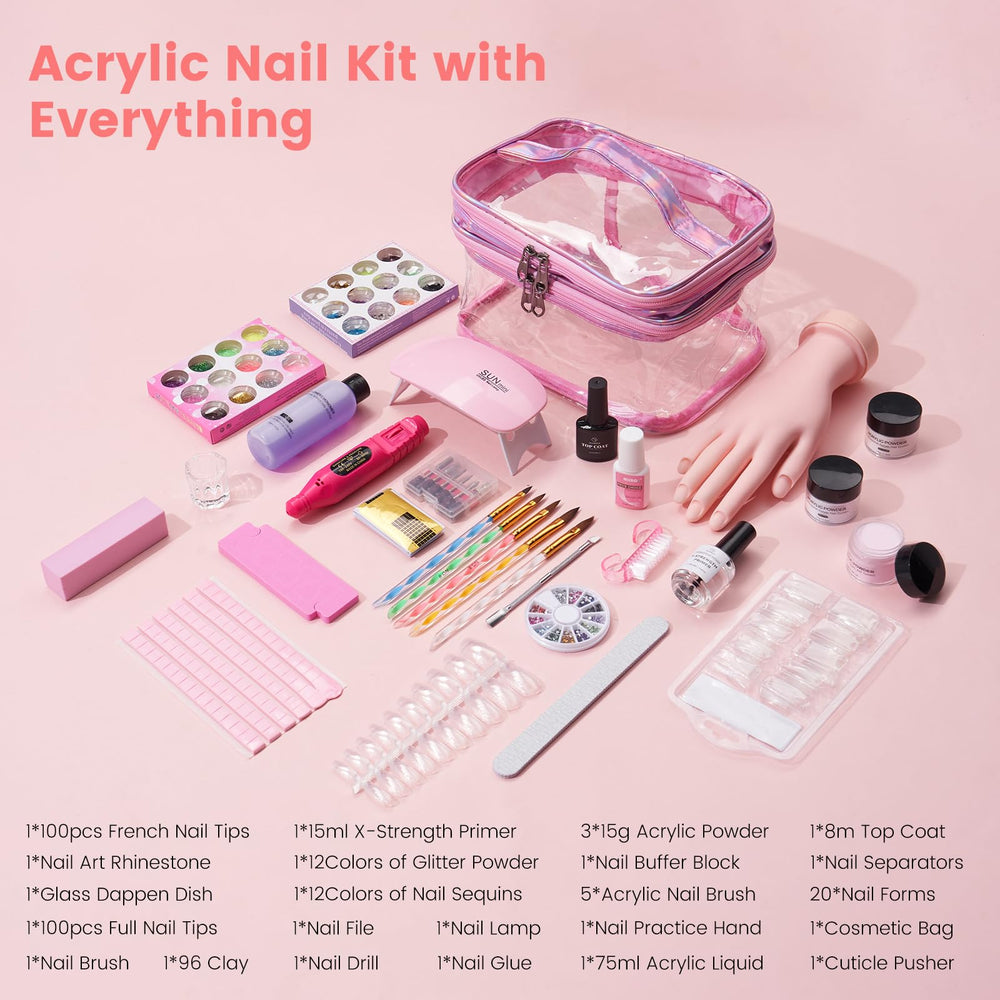 Deciniee 24 glitter powders array for colorful nail art options