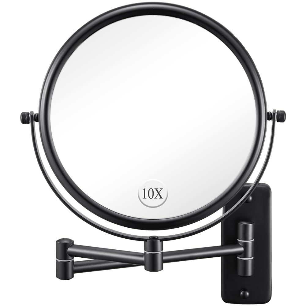 DECLUTTR front view showing double-sided mirror and clean finish for clear makeup application