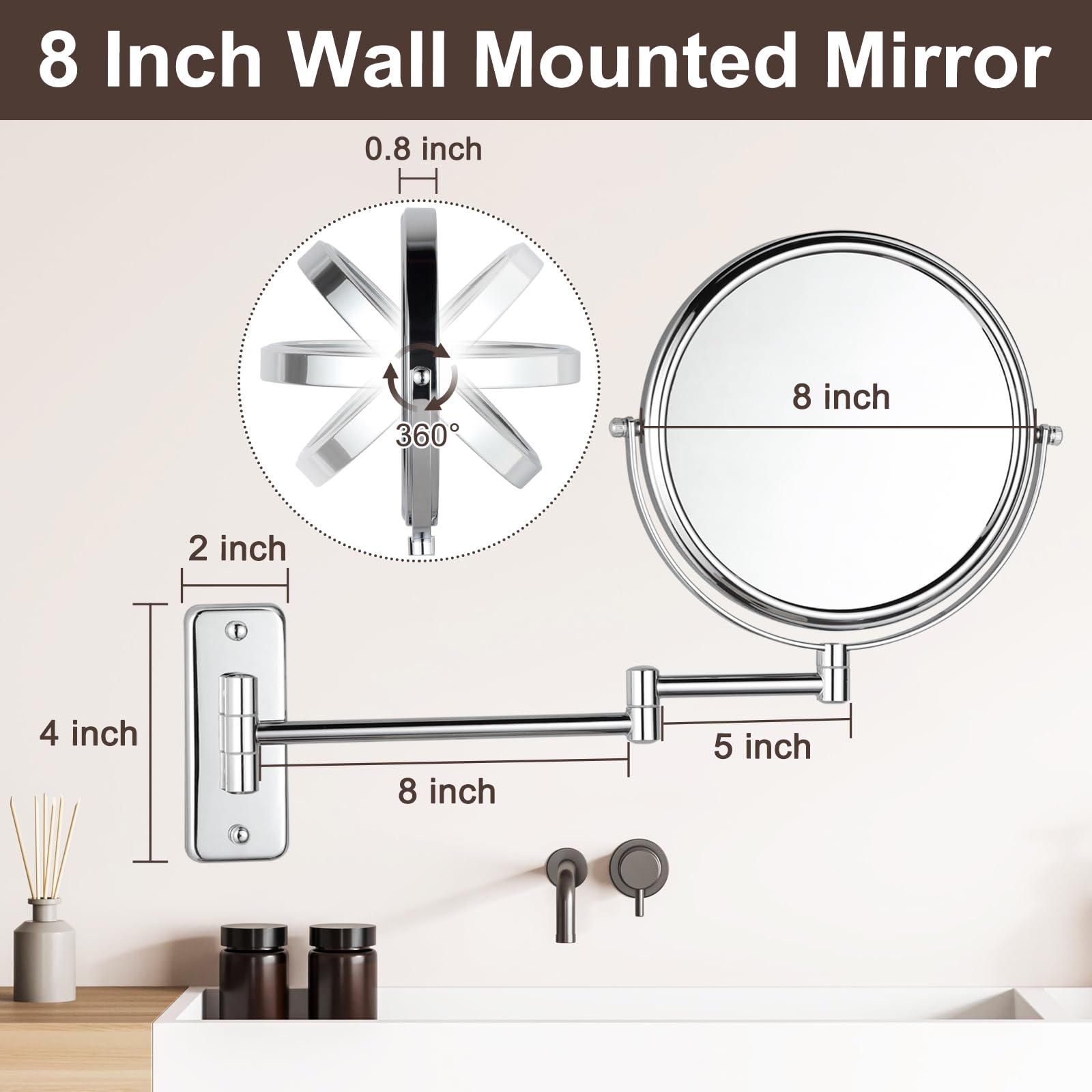 DECLUTTR installation hardware and mounting plate for secure, easy install