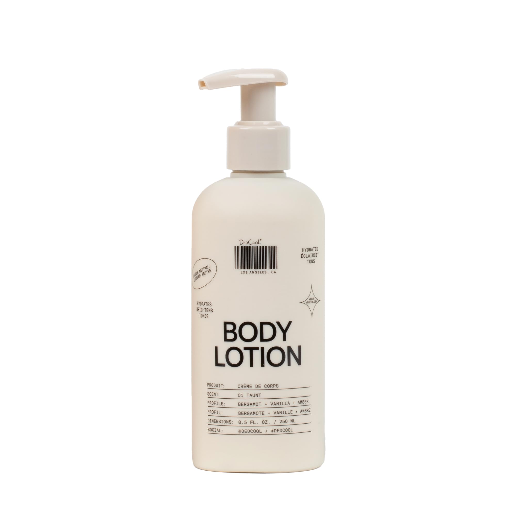 DedCool front packaging showing bottle and product name for easy identification and shelf appeal