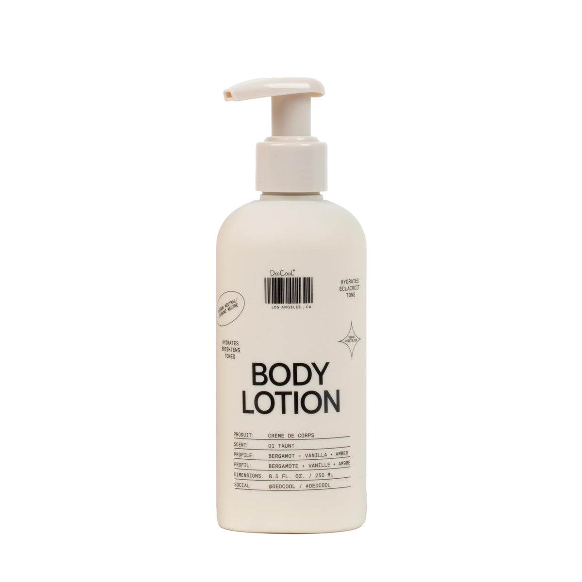 DedCool front packaging showing bottle and product name for easy identification and shelf appeal