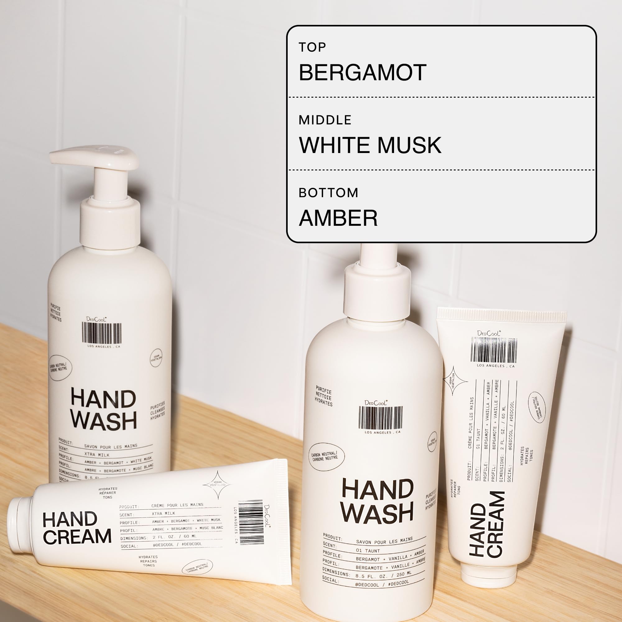 DedCool close-up of creamy lather texture demonstrating moisturizing, softening effect
