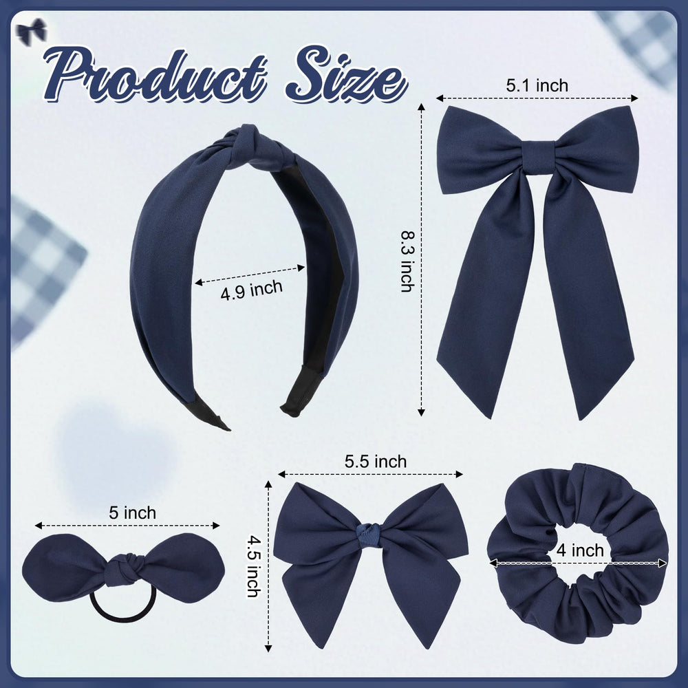 DEEKA girl wearing set in ponytail demonstrating tidy, classroom-ready hairstyle