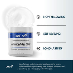 DeEnti acrylic bead on brush demonstrating predictable bead formation