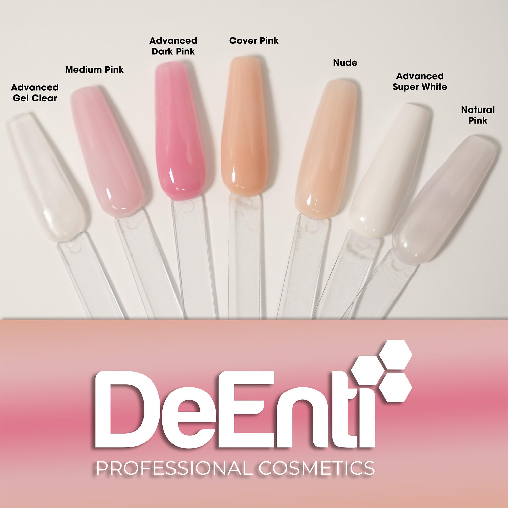 DeEnti packaging label and ingredient panel showing professional details