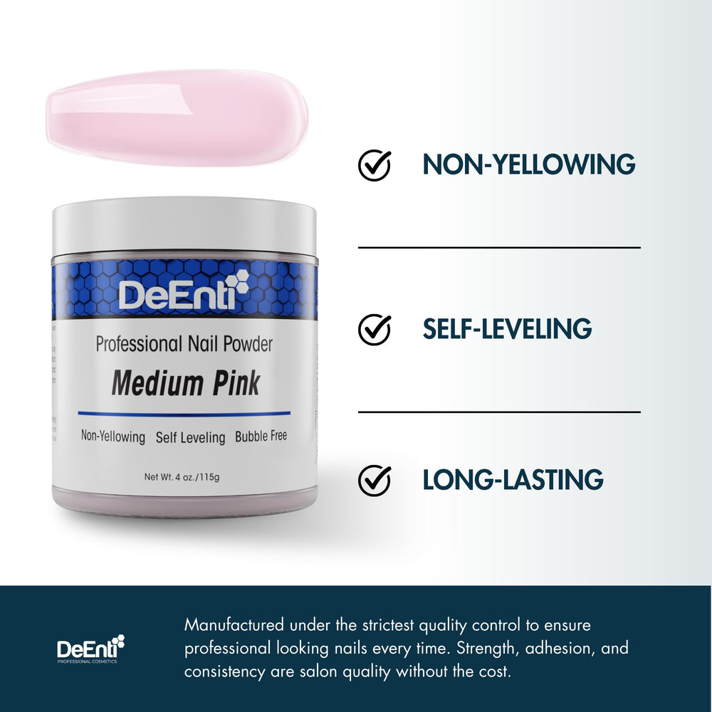 DeEnti acrylic bead on brush demonstrating predictable bead formation benefit