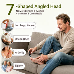 Deepfeel textured handle closeup offering non‑slip secure grip benefit