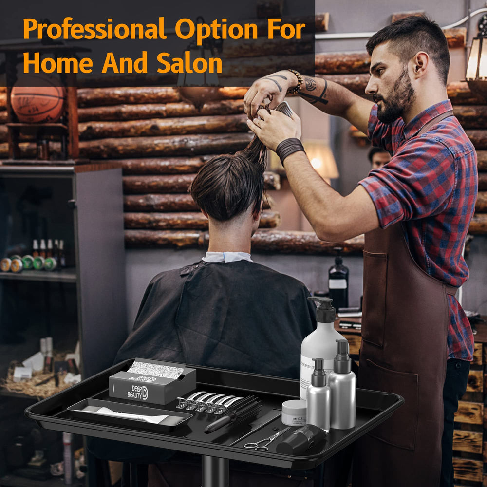 DEER BEAUTY trolley in a studio showing organized tools and improved workflow
