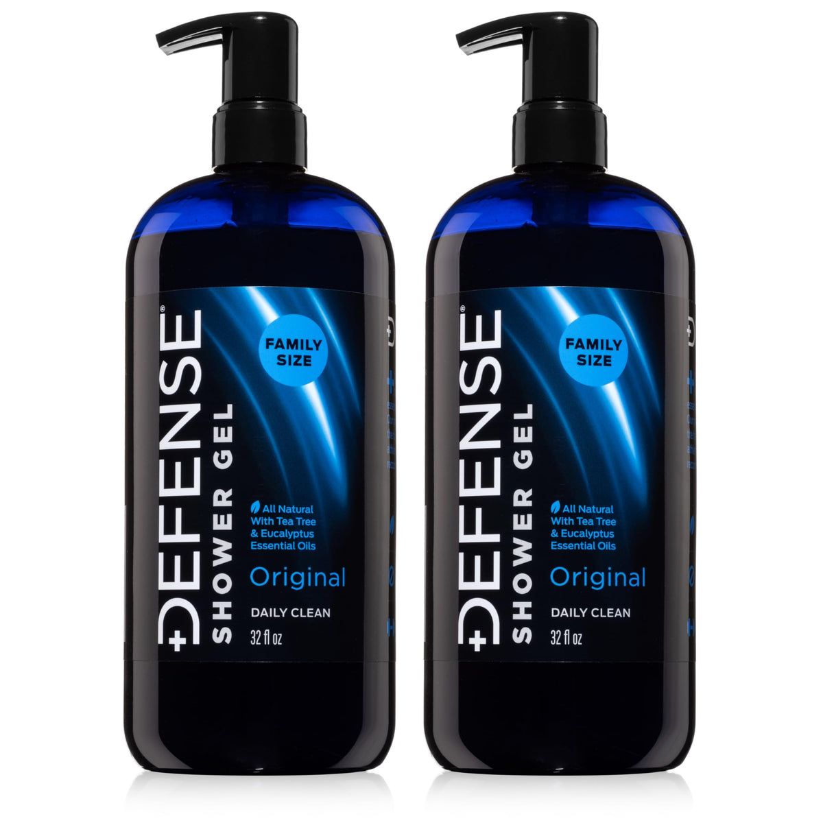 Defense Soap front packaging showing 32oz 2PK for long-lasting supply