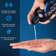 Defense Soap pump dispenser detail for easy, mess-free use