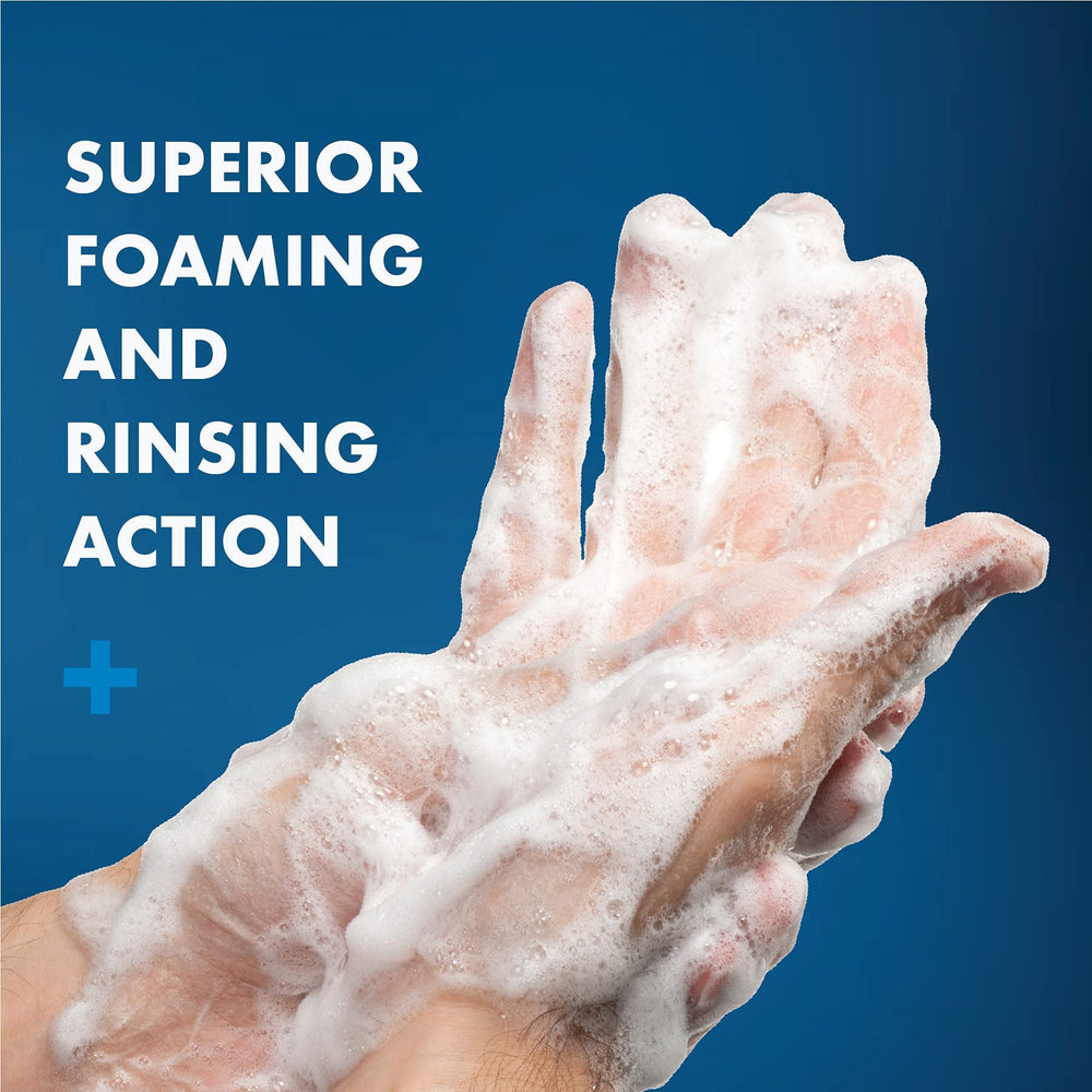 Defense Soap creamy lather texture demonstrating deep-cleaning foam