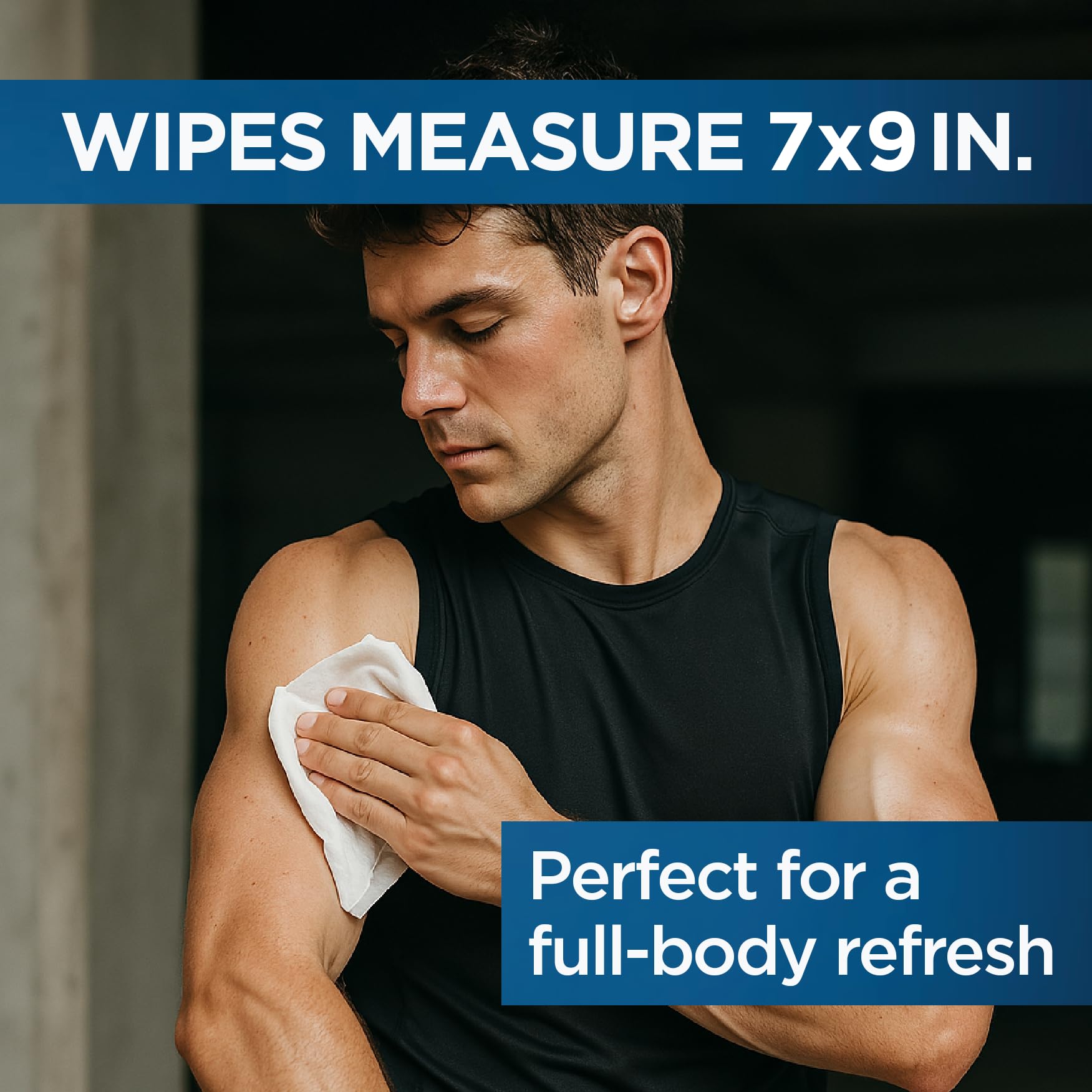 Defense Soap wipes stored in a gym bag for convenient post-workout refresh