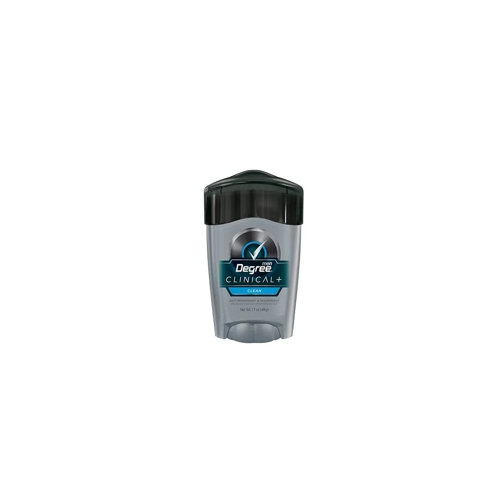 DEGREE front packaging shot showing clean clinical stick and fresh benefit