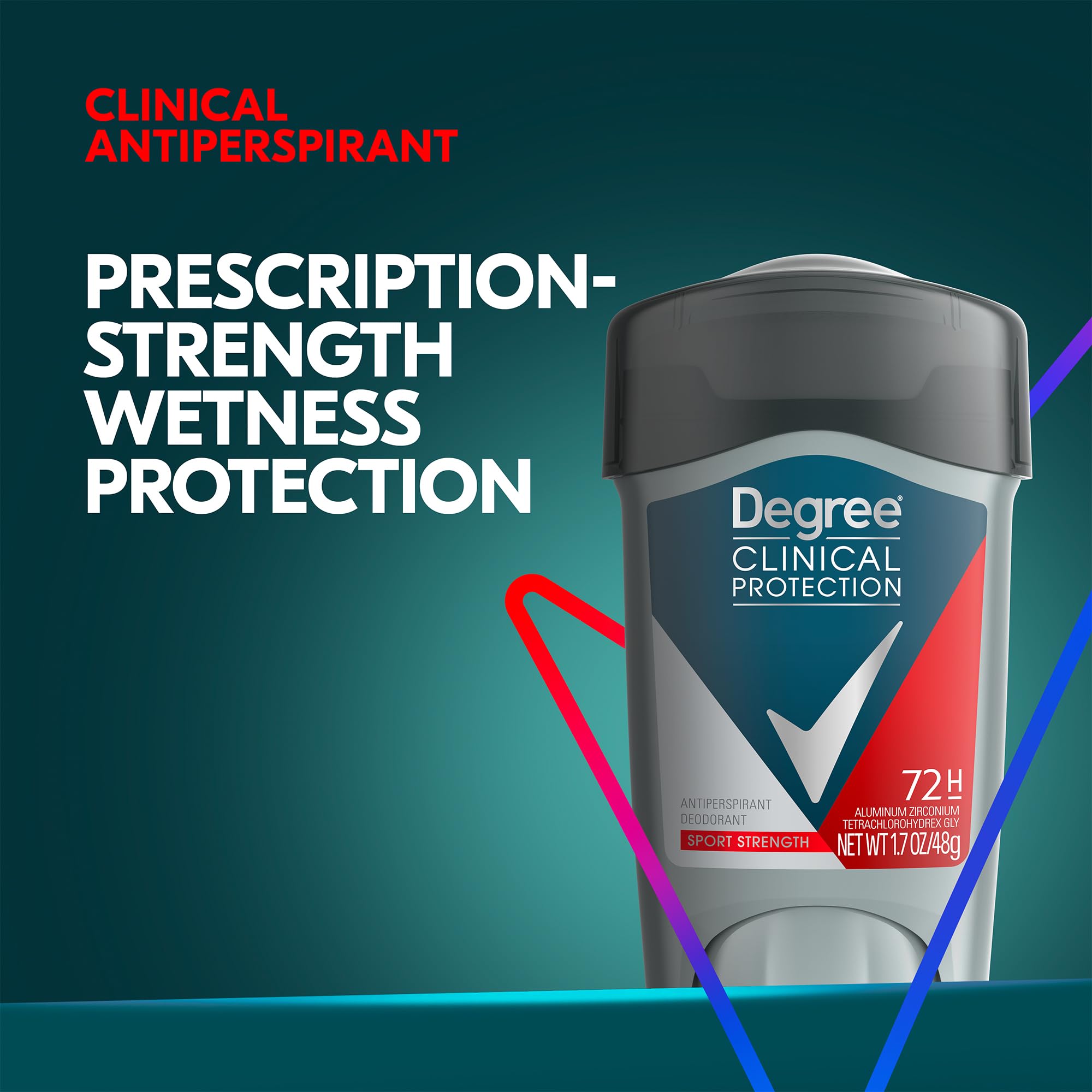 Degree Cool Rush travel stick compact size for on-the-go freshness benefit