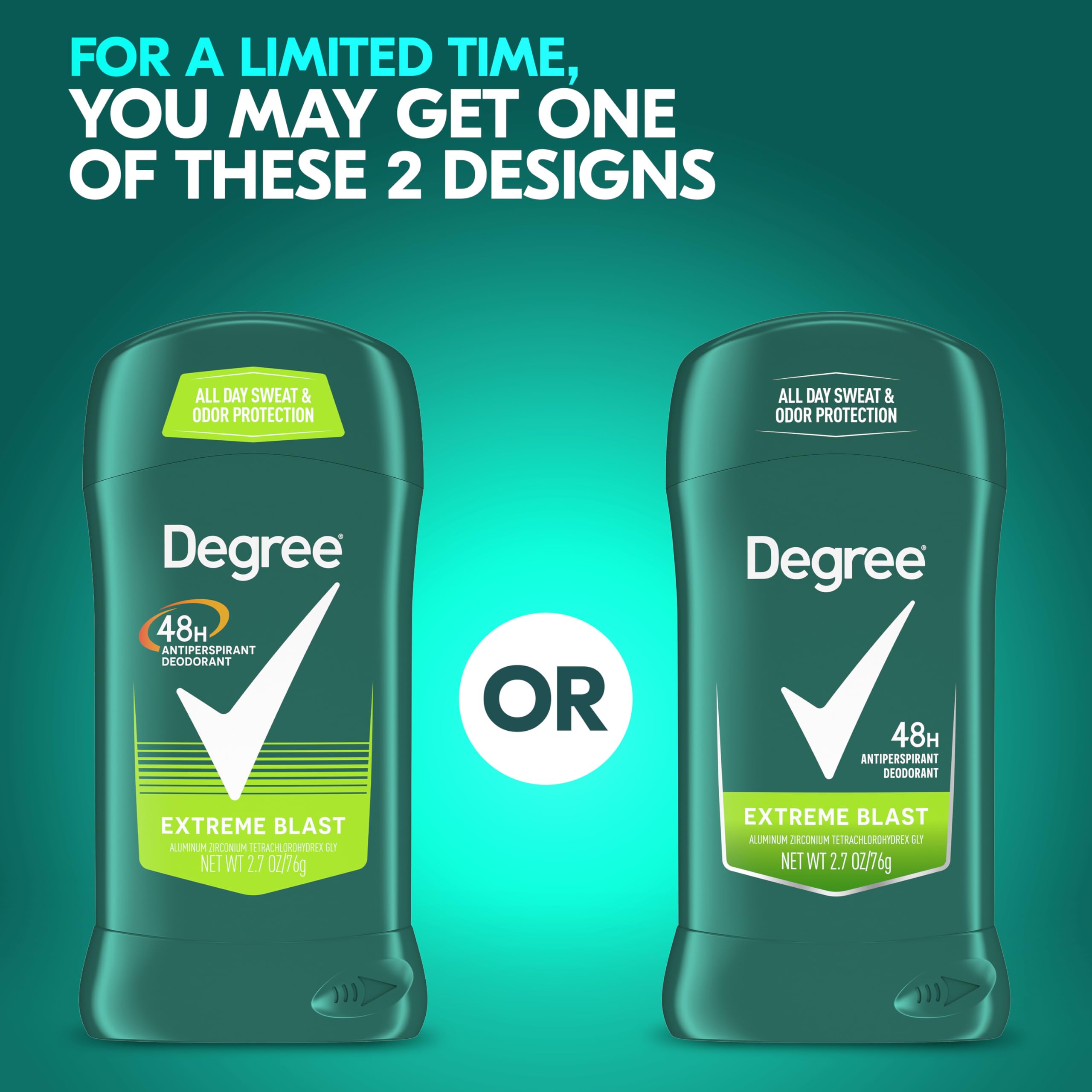 Degree texture closeup highlighting smooth glide and fast dry