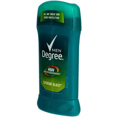 DEGREE men close texture shot highlighting clear solid finish