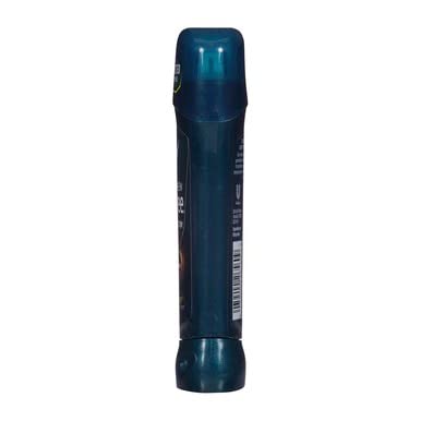 DEGREE men stick inside travel bag demonstrating travel-ready convenience
