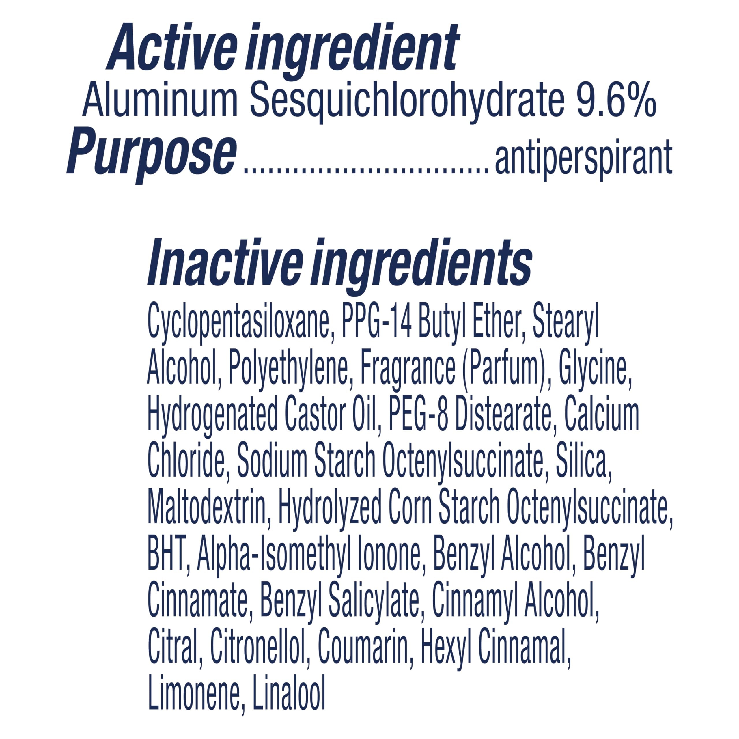 Degree Pure Clean being applied to underarm demonstrating effective coverage