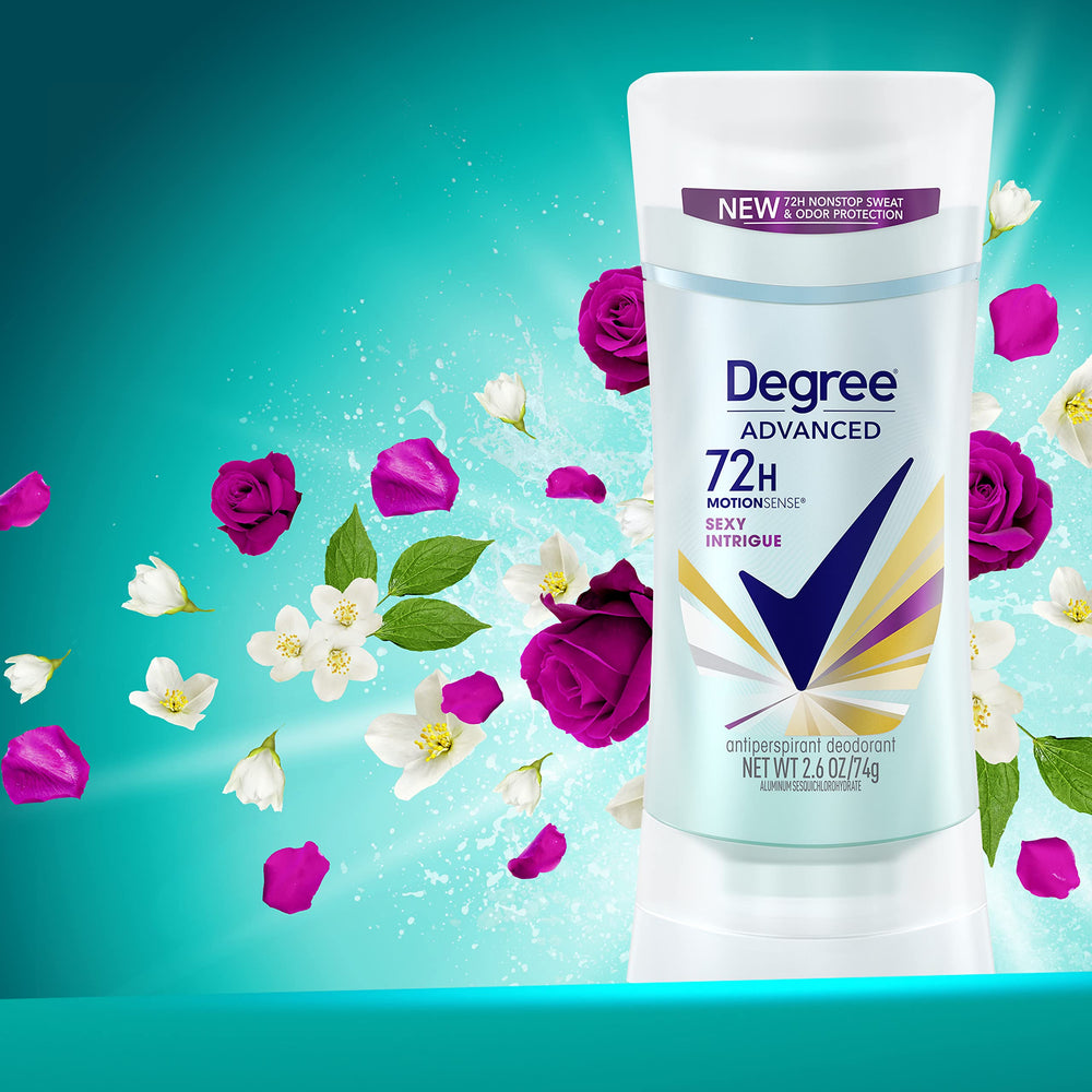 Degree four-pack group shot showing value and multi-pack convenience