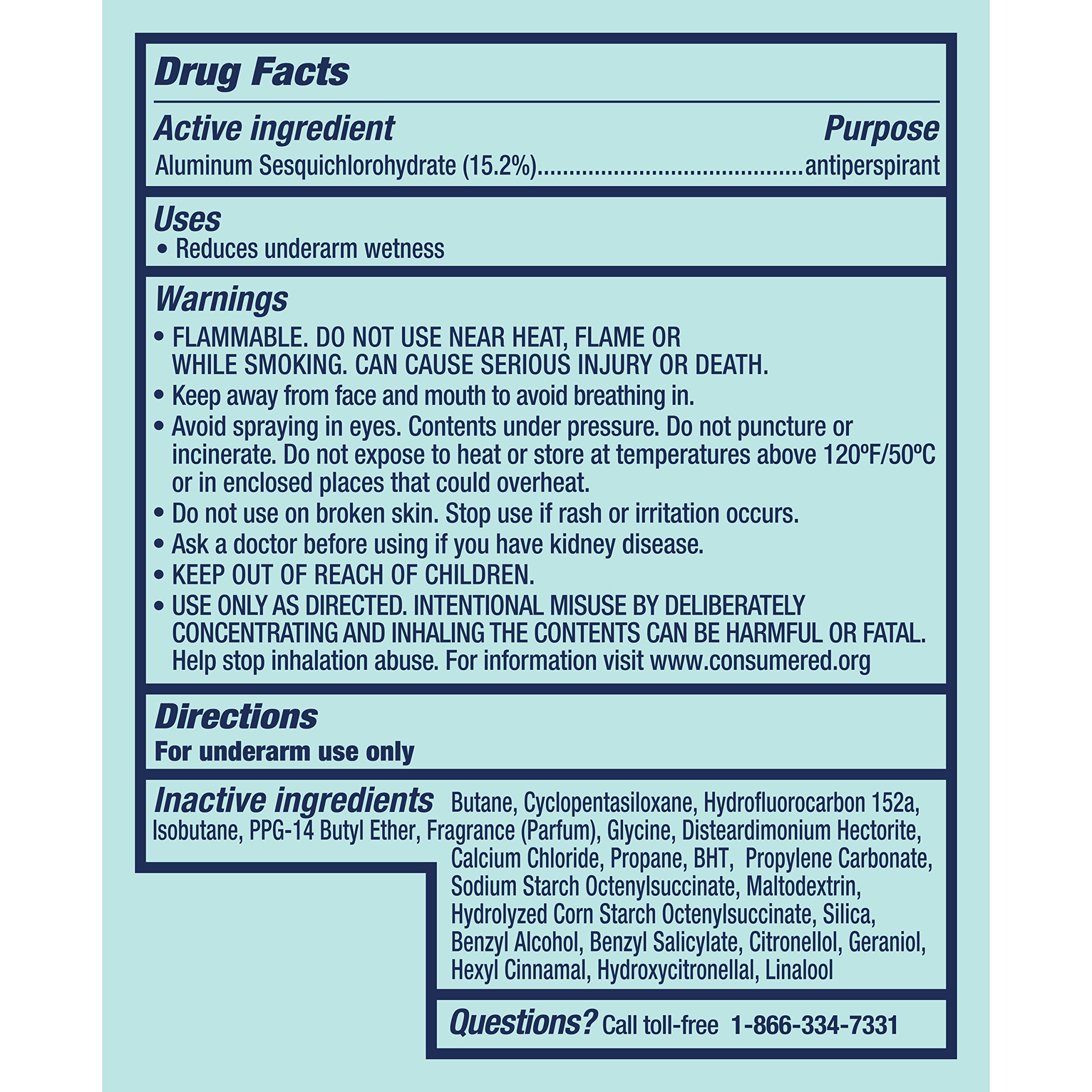 Degree UltraClear label and features highlighting anti-mark technology