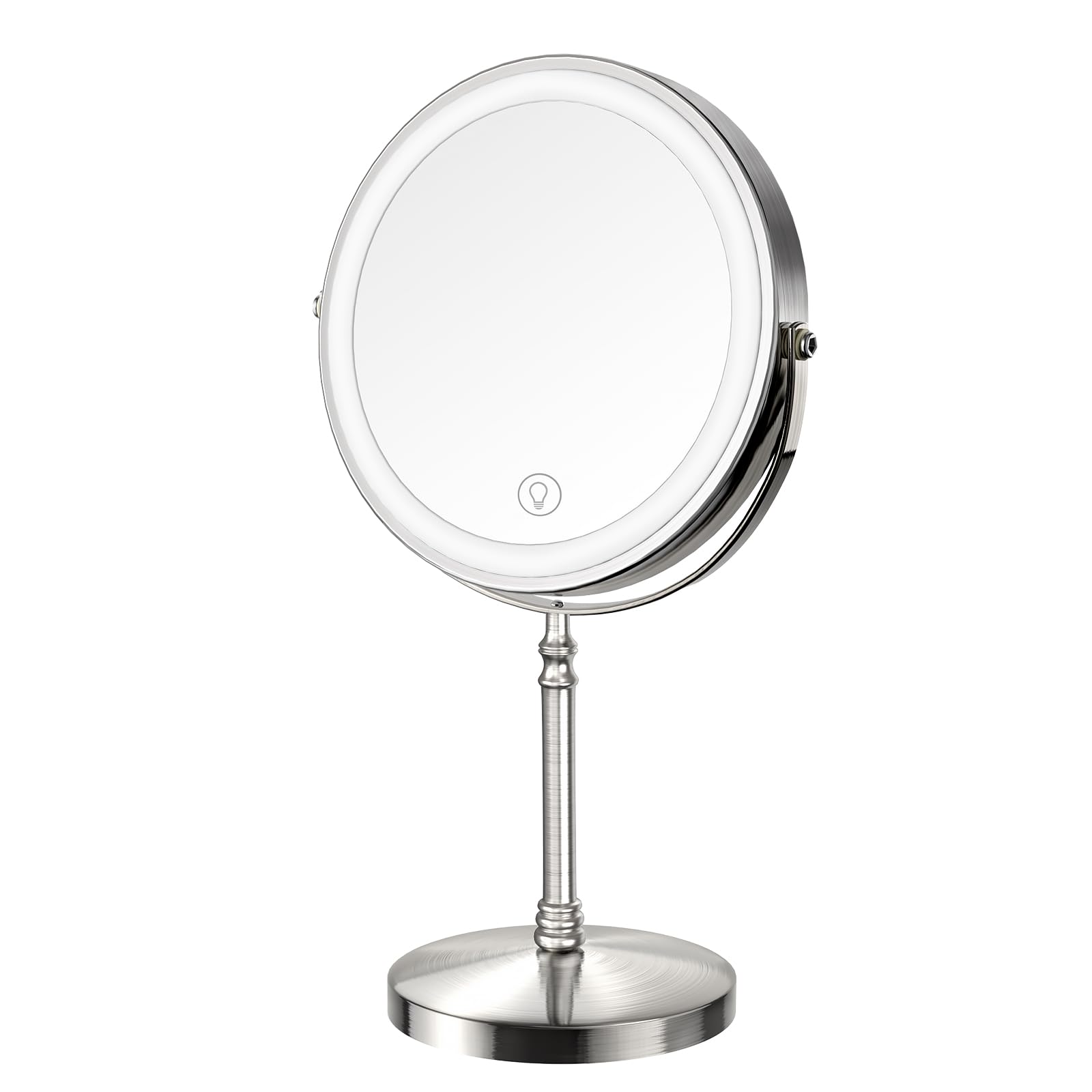 DEIOVWXS front view showing metal frame and full-face reflection benefit
