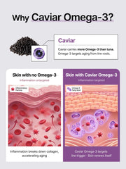 Delere caviar ingredient detail demonstrating nourishing omegas