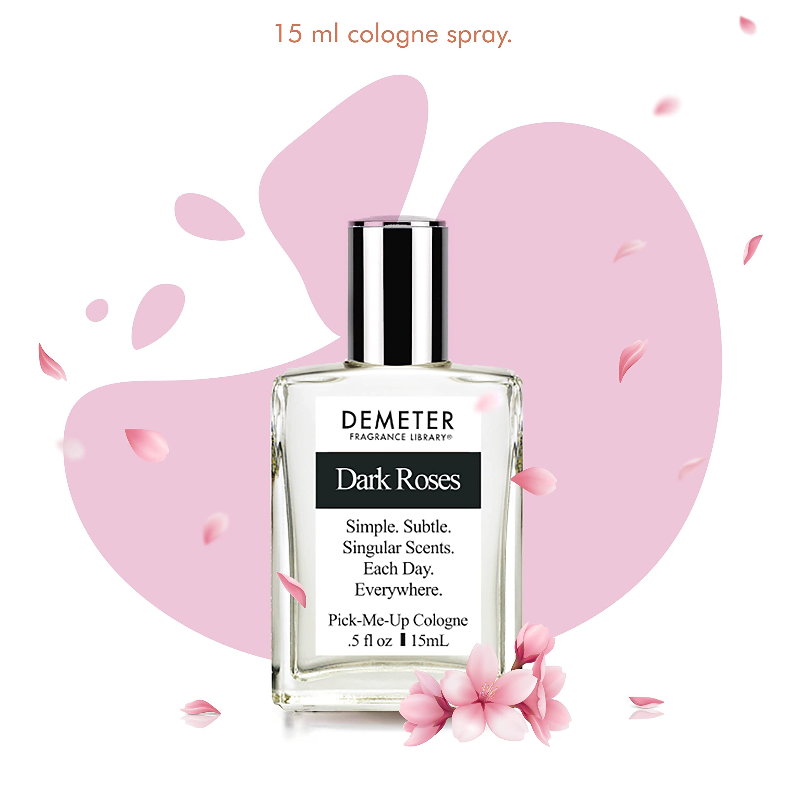 DEMETER Dark Roses label detail emphasizing artisanal design and wearable depth