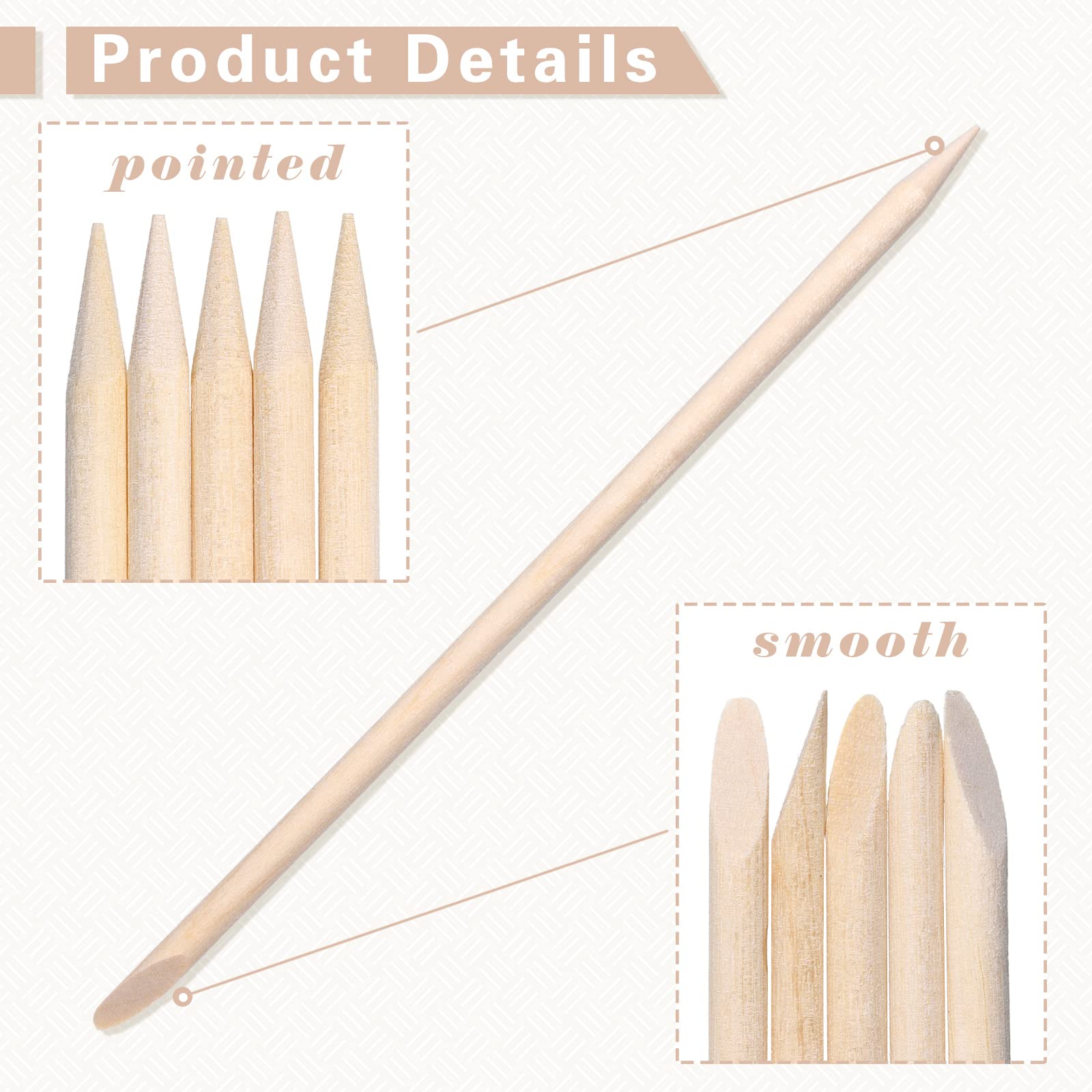 Demissle smooth wood grain texture that prevents splinters and irritation