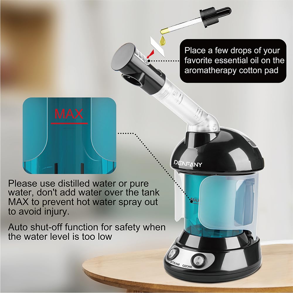 Denfany steamer texture and material finish showing durable casing and professional look