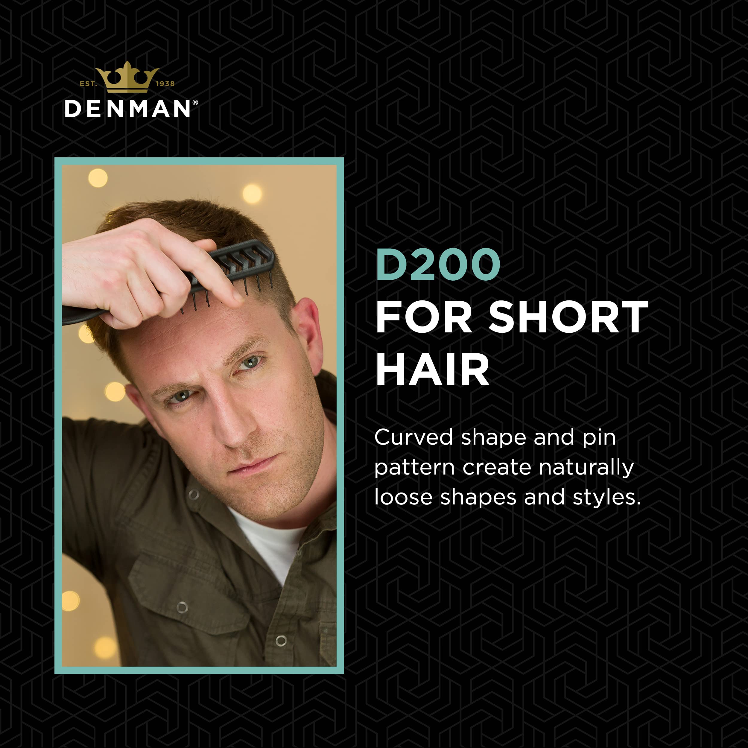 Denman D200 vent pattern detail allowing warm air to reach roots faster