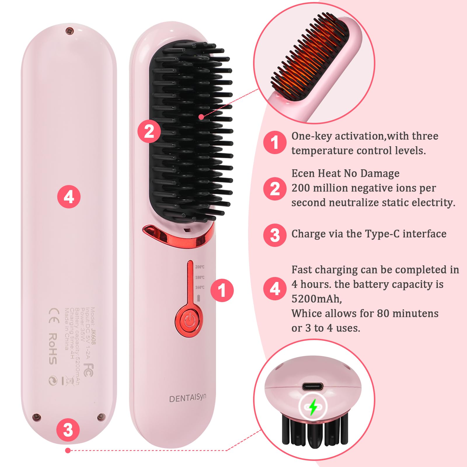 DENTAISyn inside a travel bag, ideal for on-the-go quick touch-ups