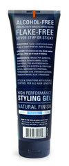 Dep gel open jar texture close-up showing smooth clear gel consistency