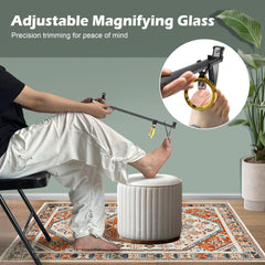DEPSUNNY handle length comparison showing 17-inch reach advantage
