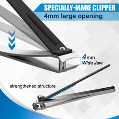 DEPSUNNY magnifier close-up improving nail visibility and precision