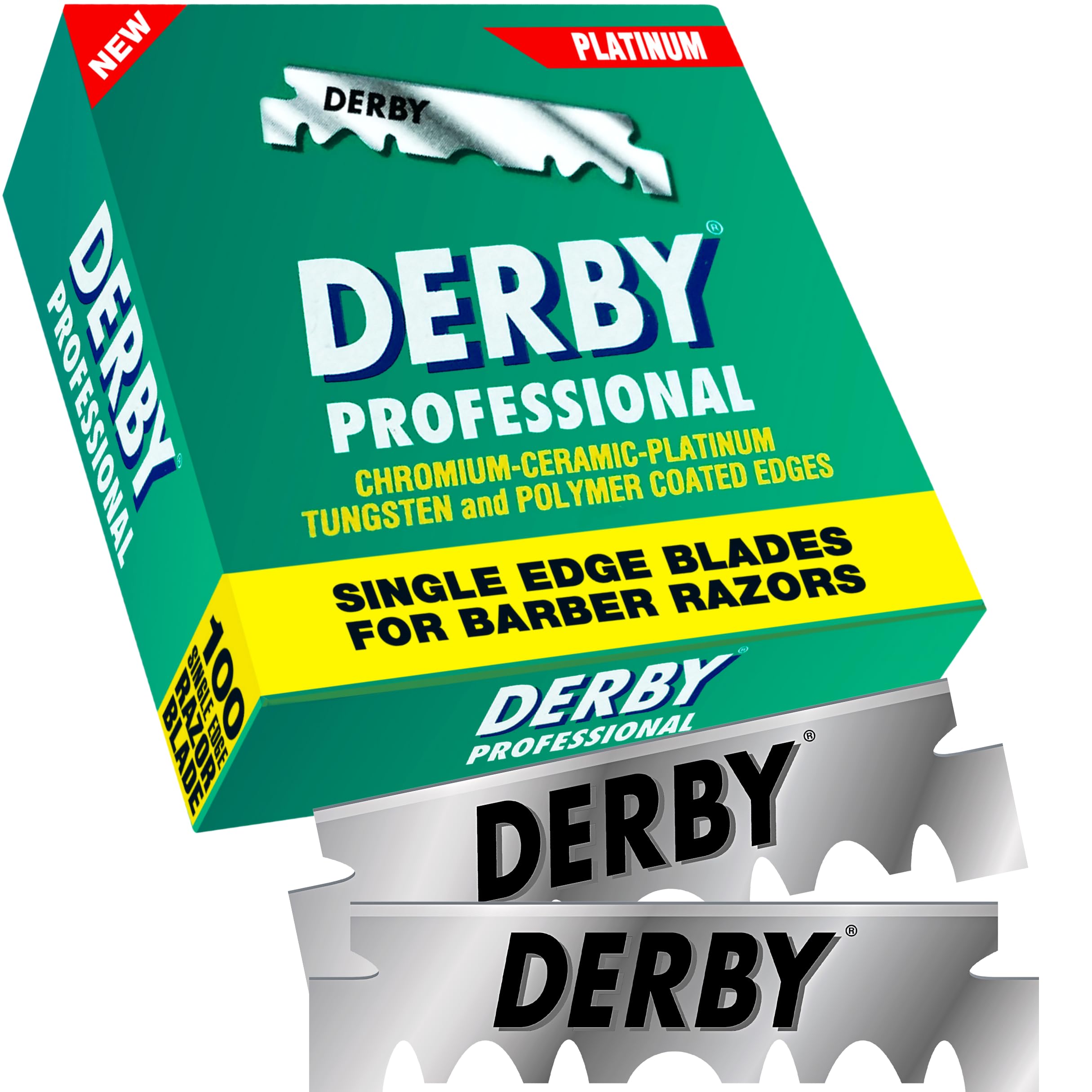 Derby product label close-up showing brand details and manufacturing consistency benefit